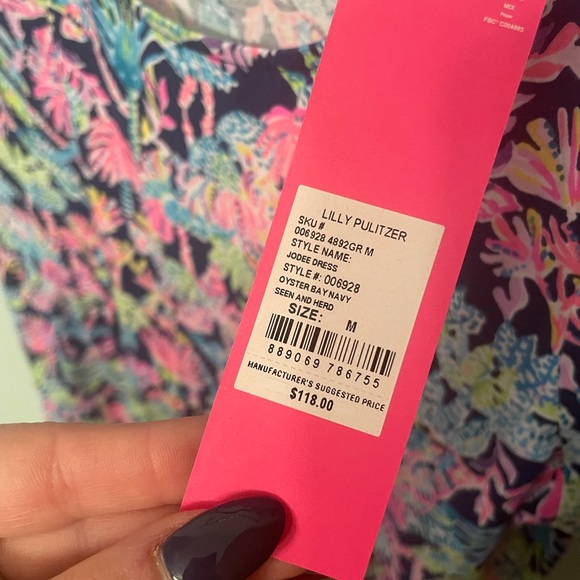 NWT Lilly Jodee Dress - Picture 2 of 2